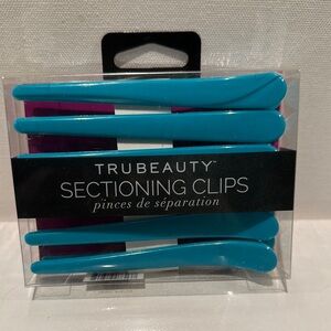True Beauty Sectioning (6) pack Clips.